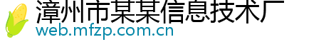 漳州市某某信息技术厂